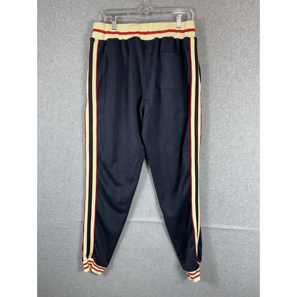 Judith March Pants Womens Medium Joggers Striped Track Athletic Retro Made in